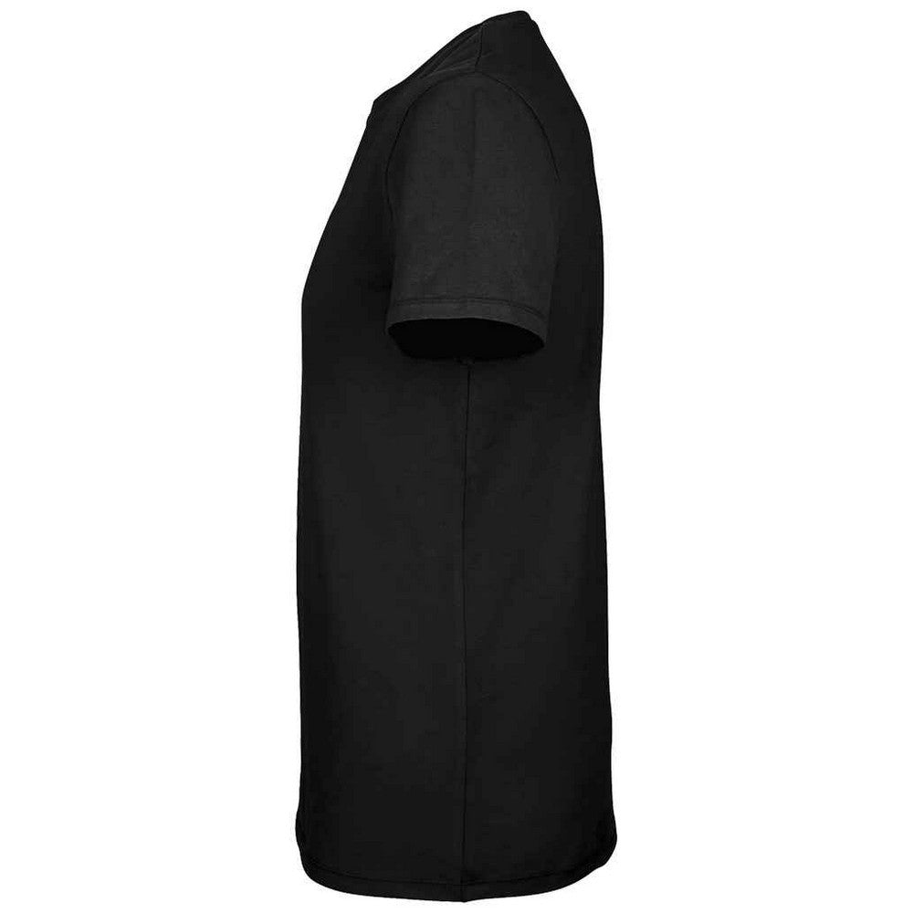 Deep Black - Back - SOLS Mens Millenium Stretch T-Shirt