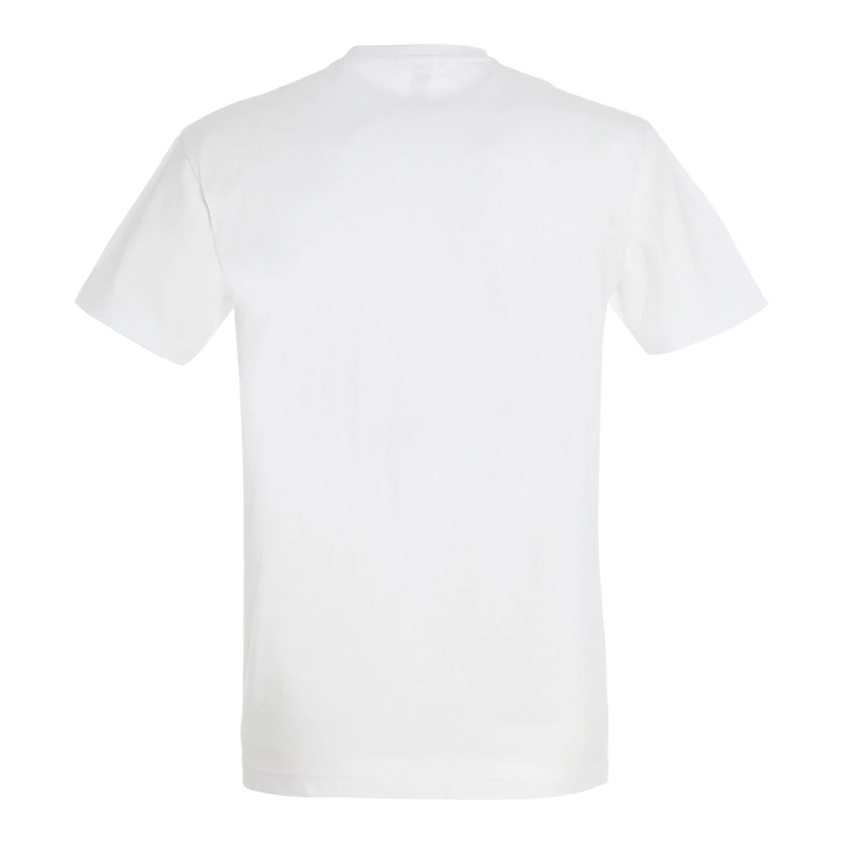 Absolute White - Back - SOLS Mens Imperial T-Shirt