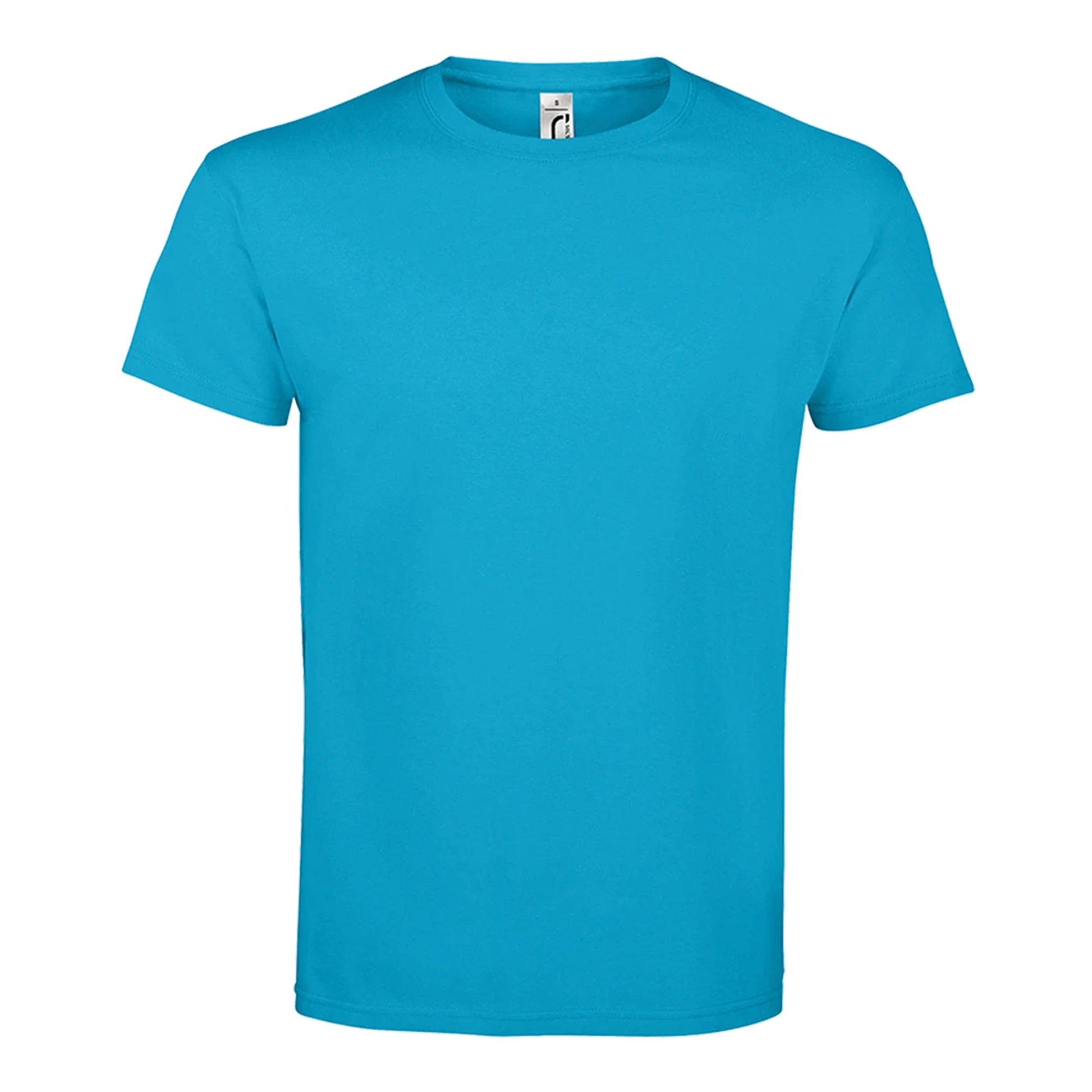 Aqua - Front - SOLS Mens Imperial T-Shirt