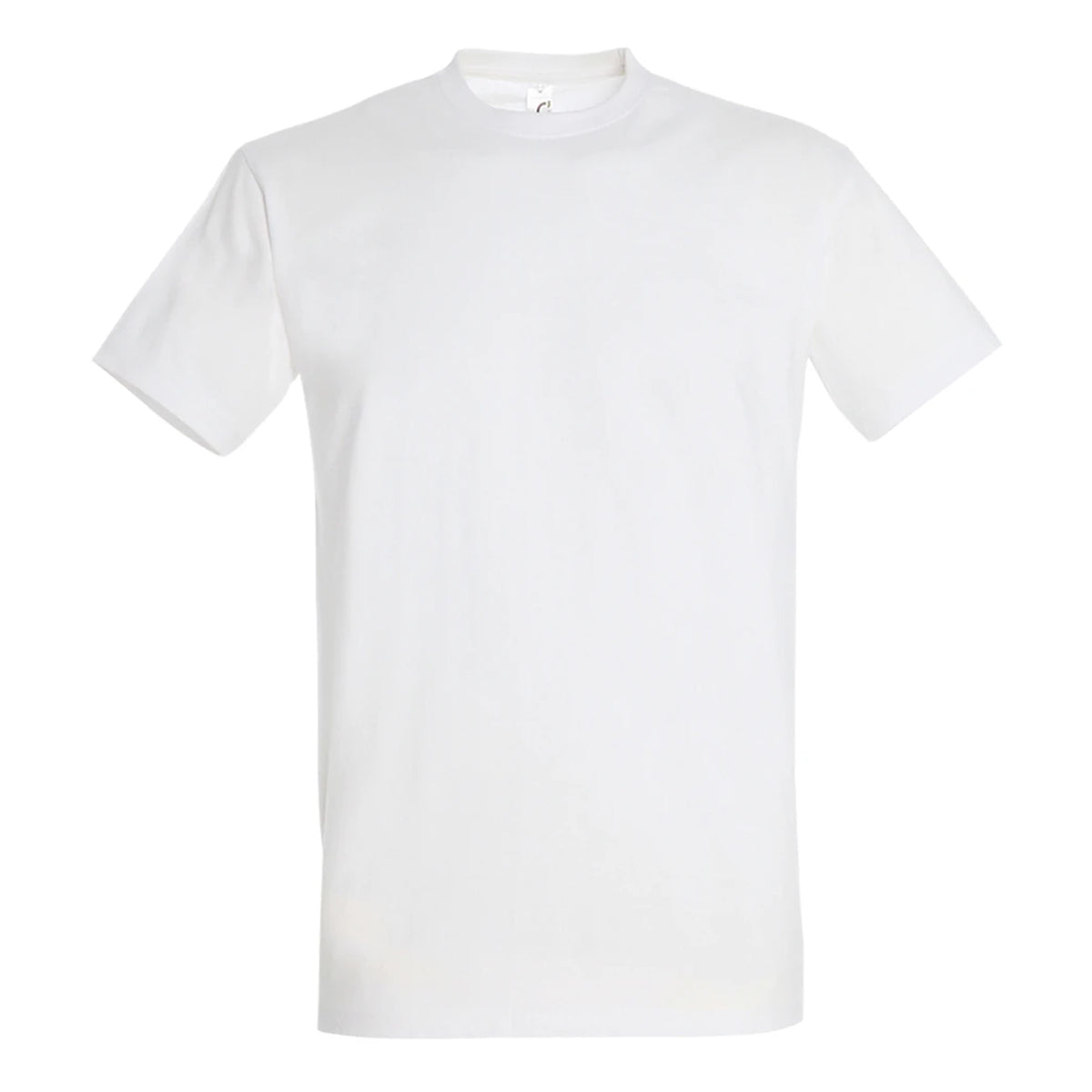 Absolute White - Front - SOLS Mens Imperial T-Shirt