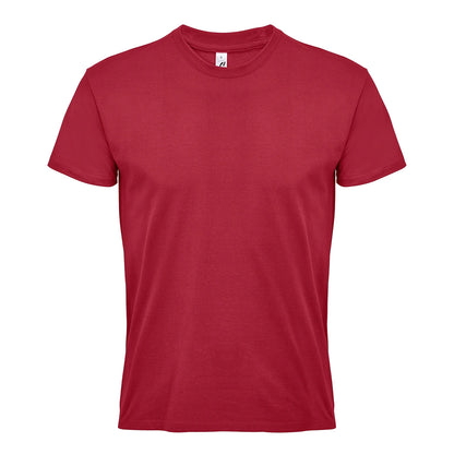 Folk Red - Front - SOLS Mens Imperial T-Shirt