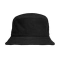 Black - Front - SOLS Unisex Adult Twill Bucket Hat