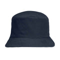 French Navy - Front - SOLS Unisex Adult Twill Bucket Hat