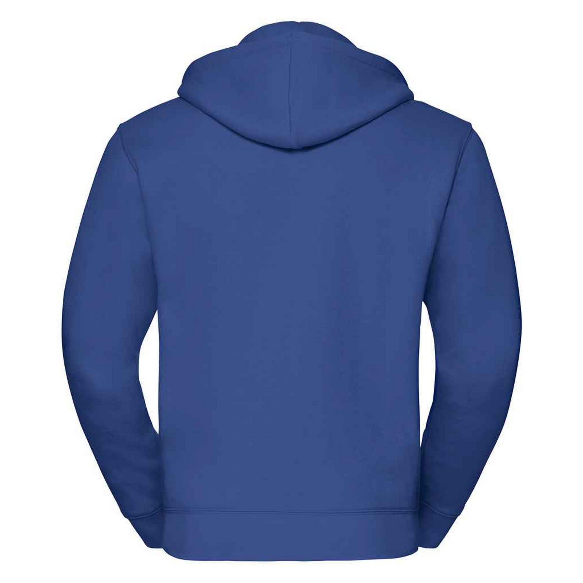 Bright Royal Blue - Back - Russell Mens Authentic Hooded Sweatshirt