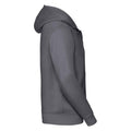Convoy Grey - Back - Russell Mens Authentic Hooded Sweatshirt