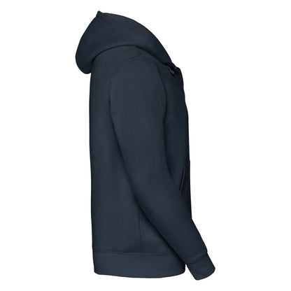 French Navy - Side - Russell Mens Authentic Hooded Sweatshirt