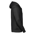 Black - Back - Russell Mens Authentic Hooded Sweatshirt
