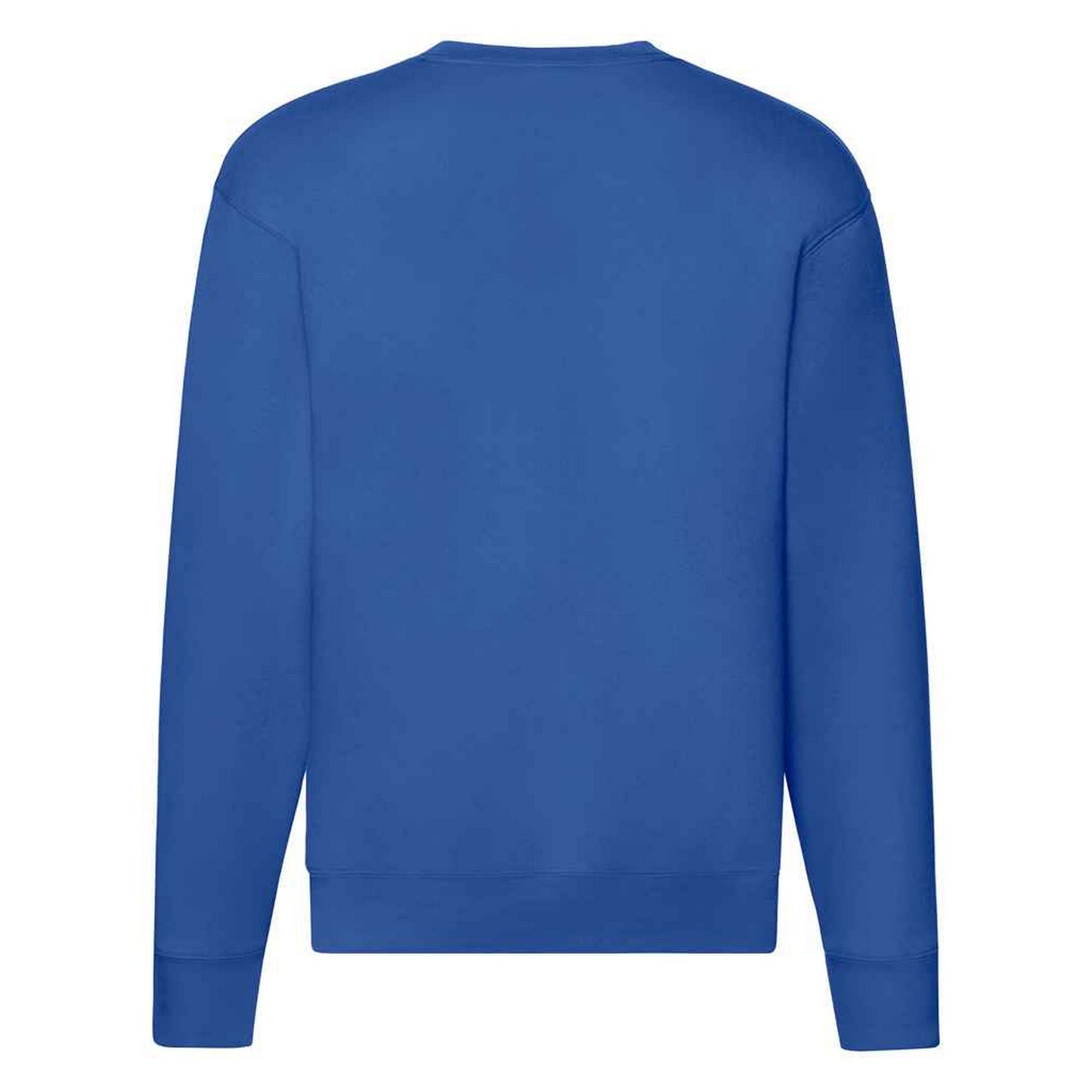 Royal Blue - Back - Fruit of the Loom Mens Premium Drop Shoulder Sweatshirt