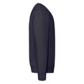 Deep Navy - Back - Fruit of the Loom Mens Premium Drop Shoulder Sweatshirt