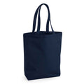 French Navy - Front - Westford Mill Fairtrade Shopper Bag