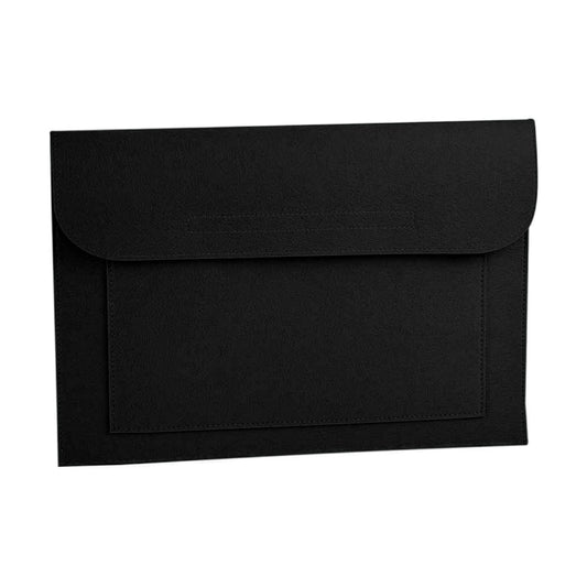 Black - Front - Bagbase Felt Laptop Sleeve
