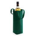 Bottle Green - Back - Westford Mill Fairtrade Bottle Bag