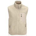 Shear Beige-Beige - Front - SOLS Unisex Adult Fury Sherpa Body Warmer