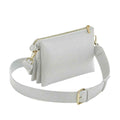 Soft Grey - Front - Bagbase Boutique Crossbody Bag