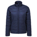 Navy - Front - Premier Womens-Ladies Recyclight Padded Jacket