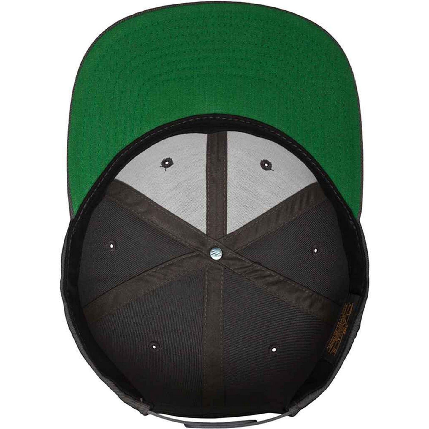 Dark Grey - Side - Flexfit Mens Classic Snapback Cap