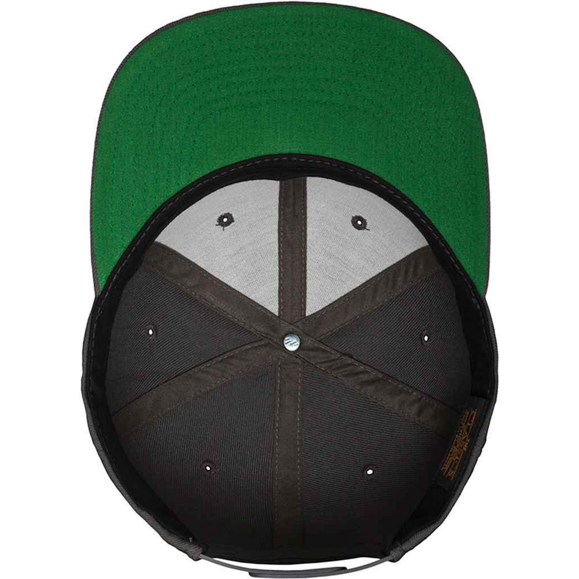 Dark Grey - Side - Flexfit Mens Classic Snapback Cap