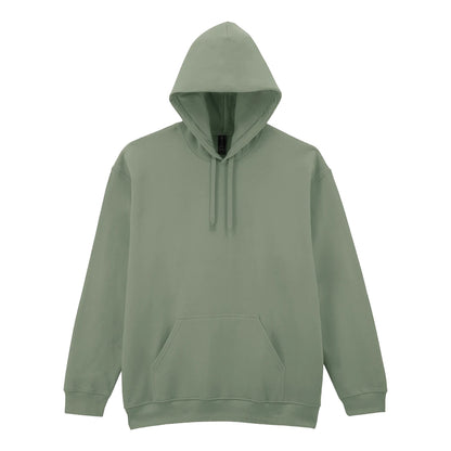 Sage - Front - Gildan Mens Softstyle Midweight Hoodie
