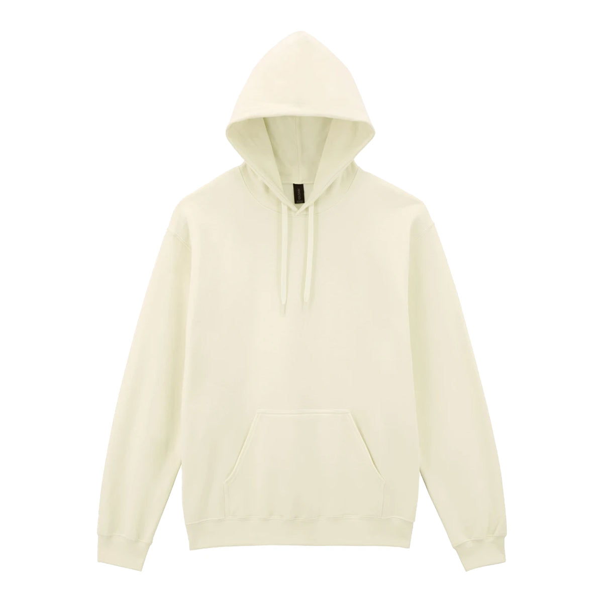 Off White - Front - Gildan Mens Softstyle Midweight Hoodie