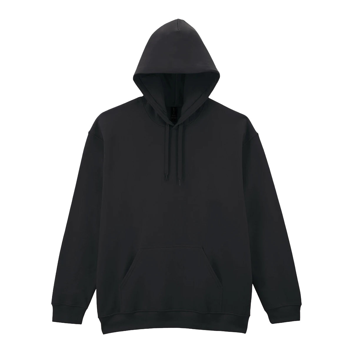 Black - Front - Gildan Mens Softstyle Midweight Hoodie
