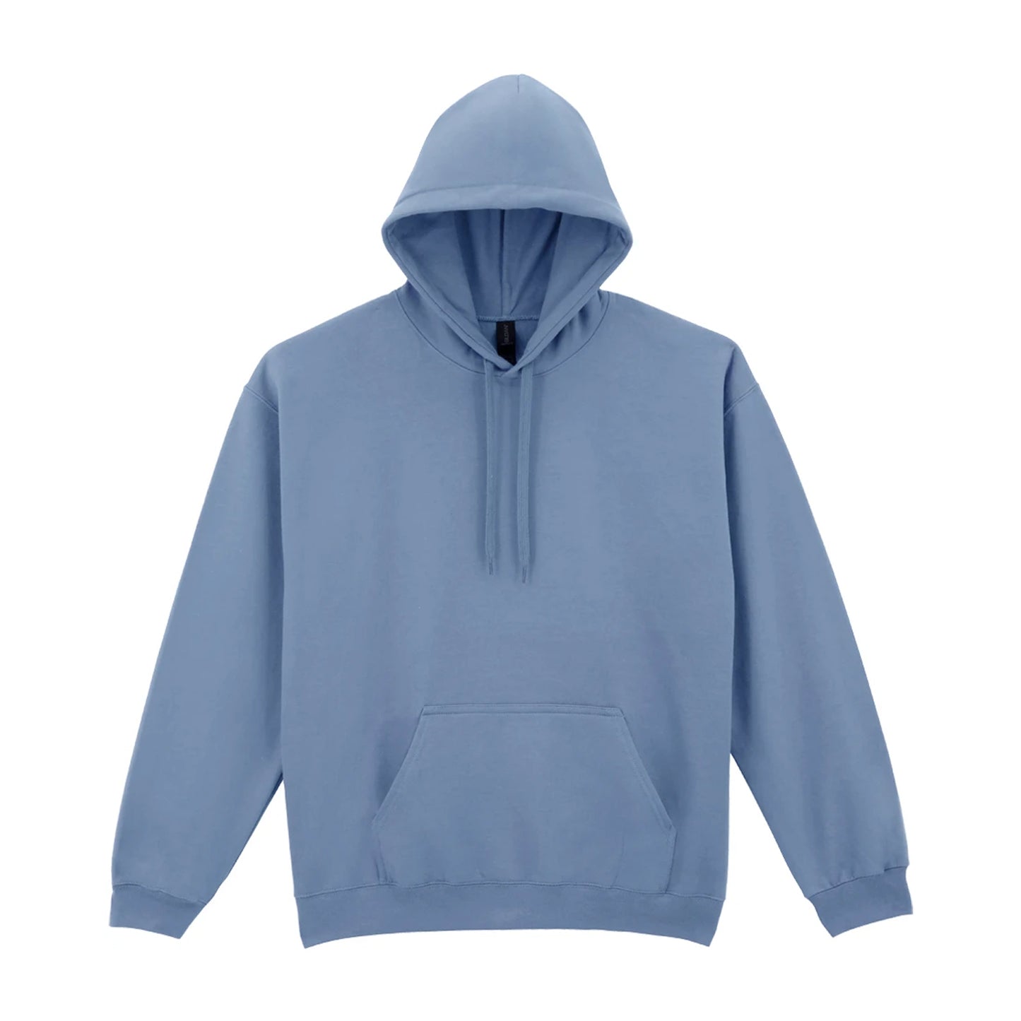 Stone Blue - Front - Gildan Mens Softstyle Midweight Hoodie
