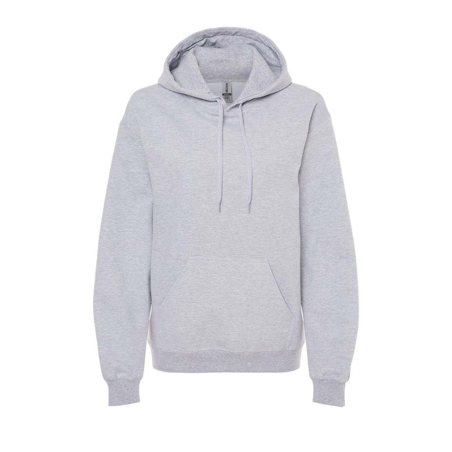 Sports Grey - Front - Gildan Mens Softstyle Midweight Hoodie