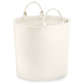 Soft White - Front - Bagbase Felt Laundry Basket