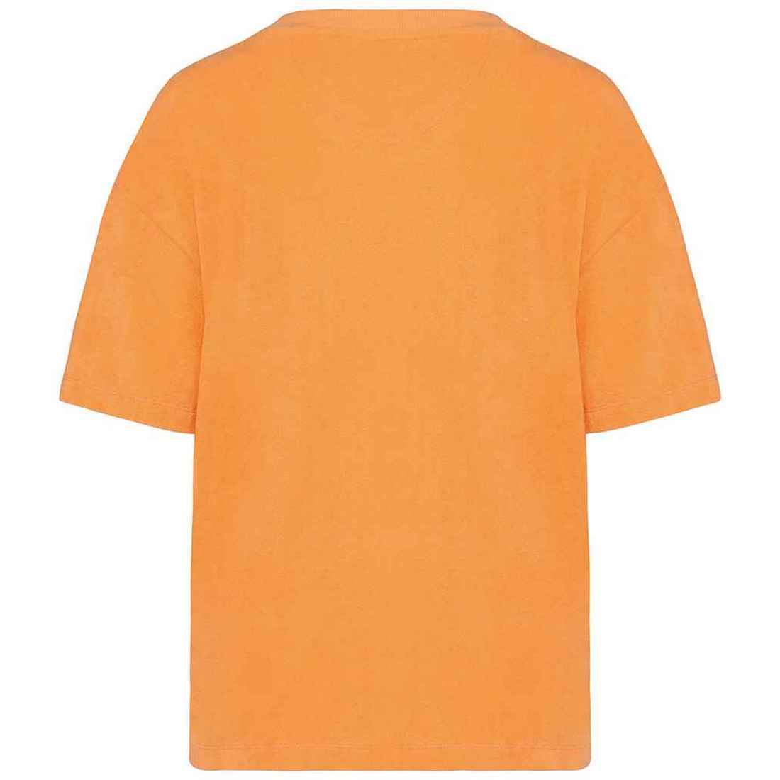 Apricot - Back - Native Spirit Womens-Ladies Terrycloth T-Shirt