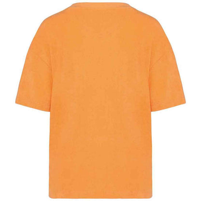Apricot - Back - Native Spirit Womens-Ladies Terrycloth T-Shirt