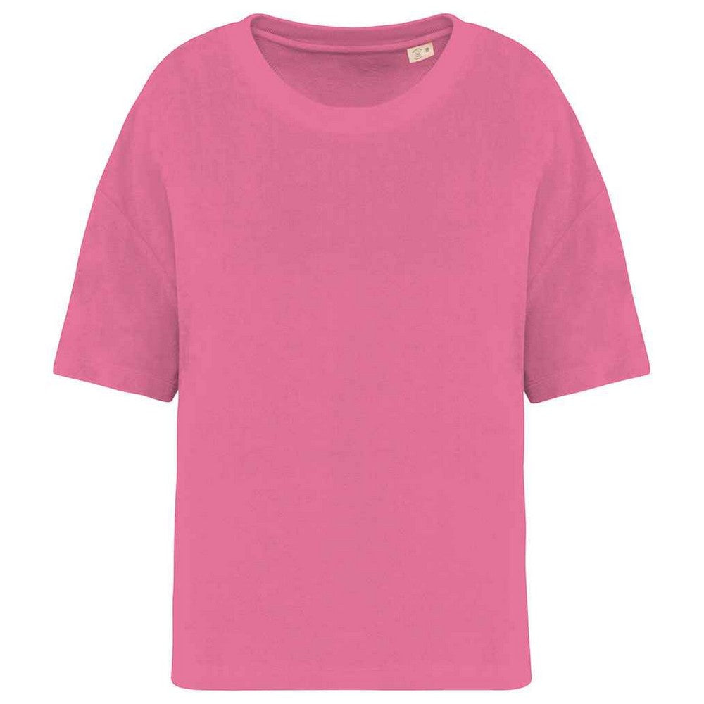 Candy Rose - Front - Native Spirit Womens-Ladies Terrycloth T-Shirt