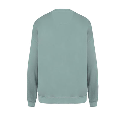 Washed Jade Green - Back - Native Spirit Unisex Adult Terrycloth Oversized Sweatshirt