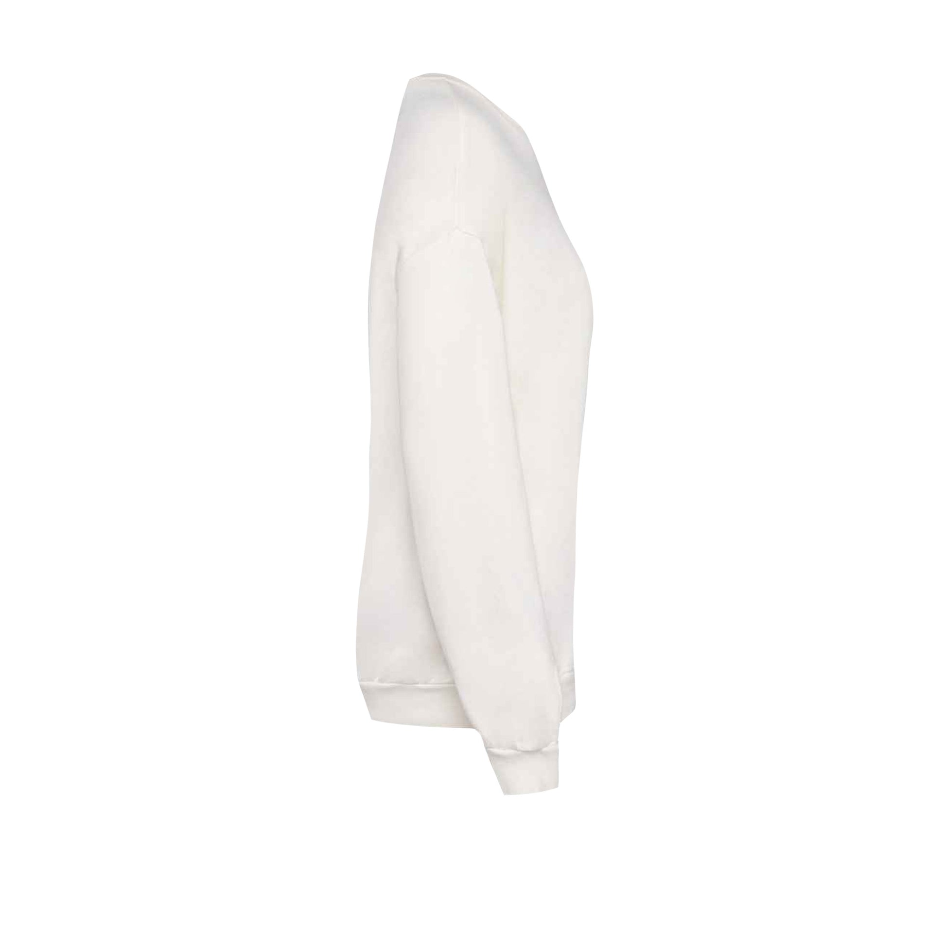 Washed Ivory - Side - Native Spirit Unisex Adult Terrycloth Oversized Sweatshirt