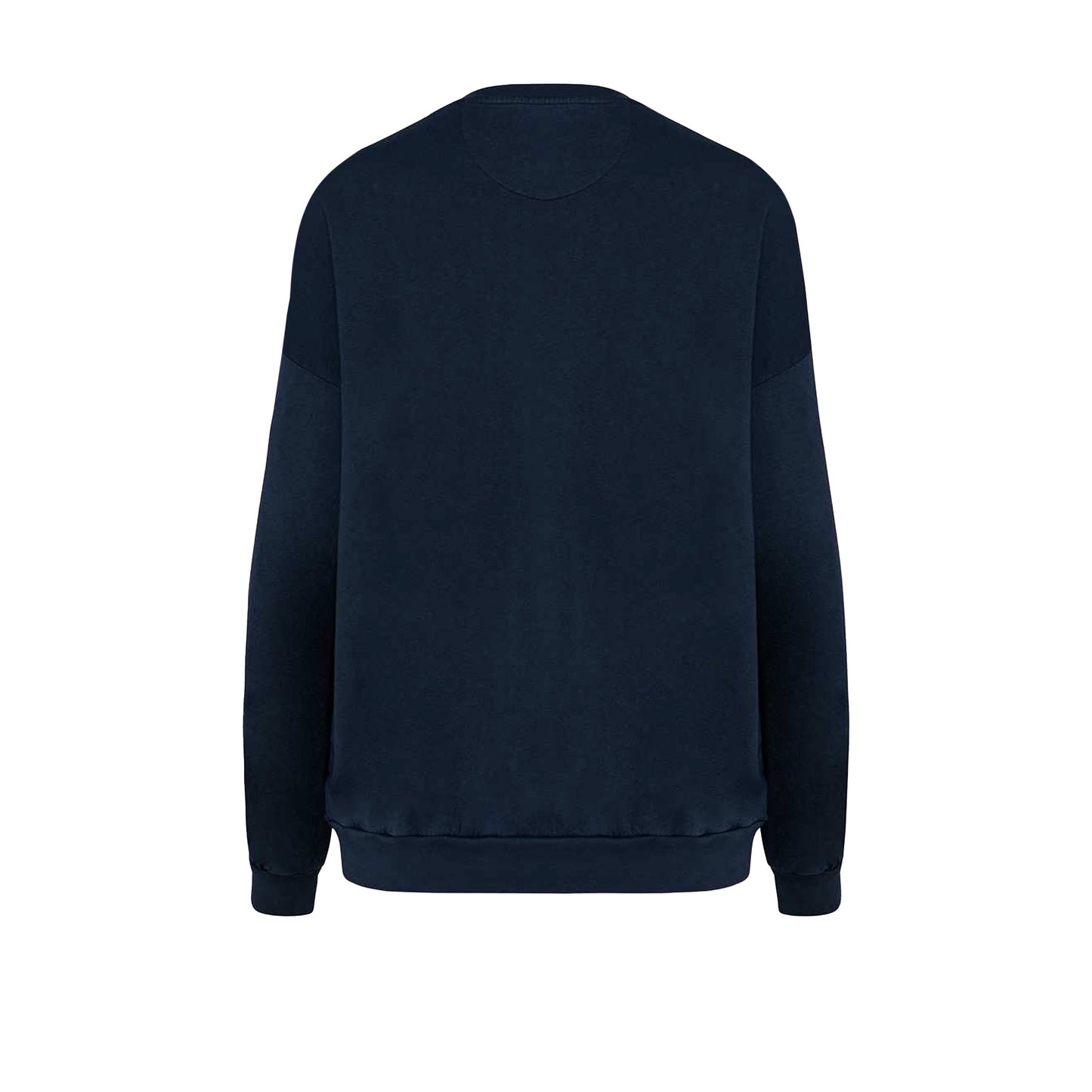 Washed Navy - Back - Native Spirit Unisex Adult Terrycloth Oversized Sweatshirt