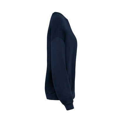 Washed Navy - Side - Native Spirit Unisex Adult Terrycloth Oversized Sweatshirt