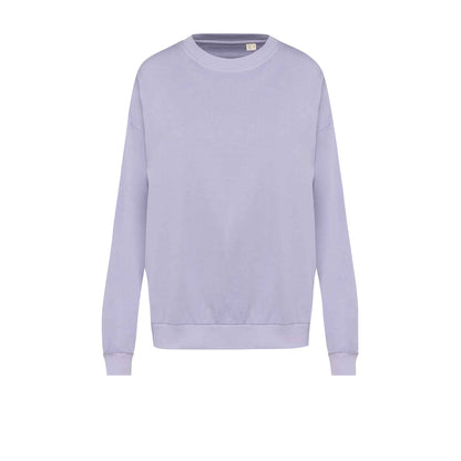 Washed Pomelo - Front - Native Spirit Unisex Adult Terrycloth Oversized Sweatshirt