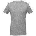 Grey Marl - Front - SOLS Unisex Adult Millenium Stretch T-Shirt