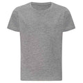 Heather Grey - Front - Awdis Childrens-Kids The 100 T-Shirt