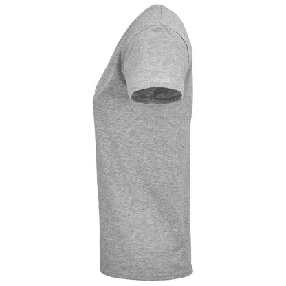 Grey Marl - Back - SOLS Womens-Ladies Pioneer T-Shirt