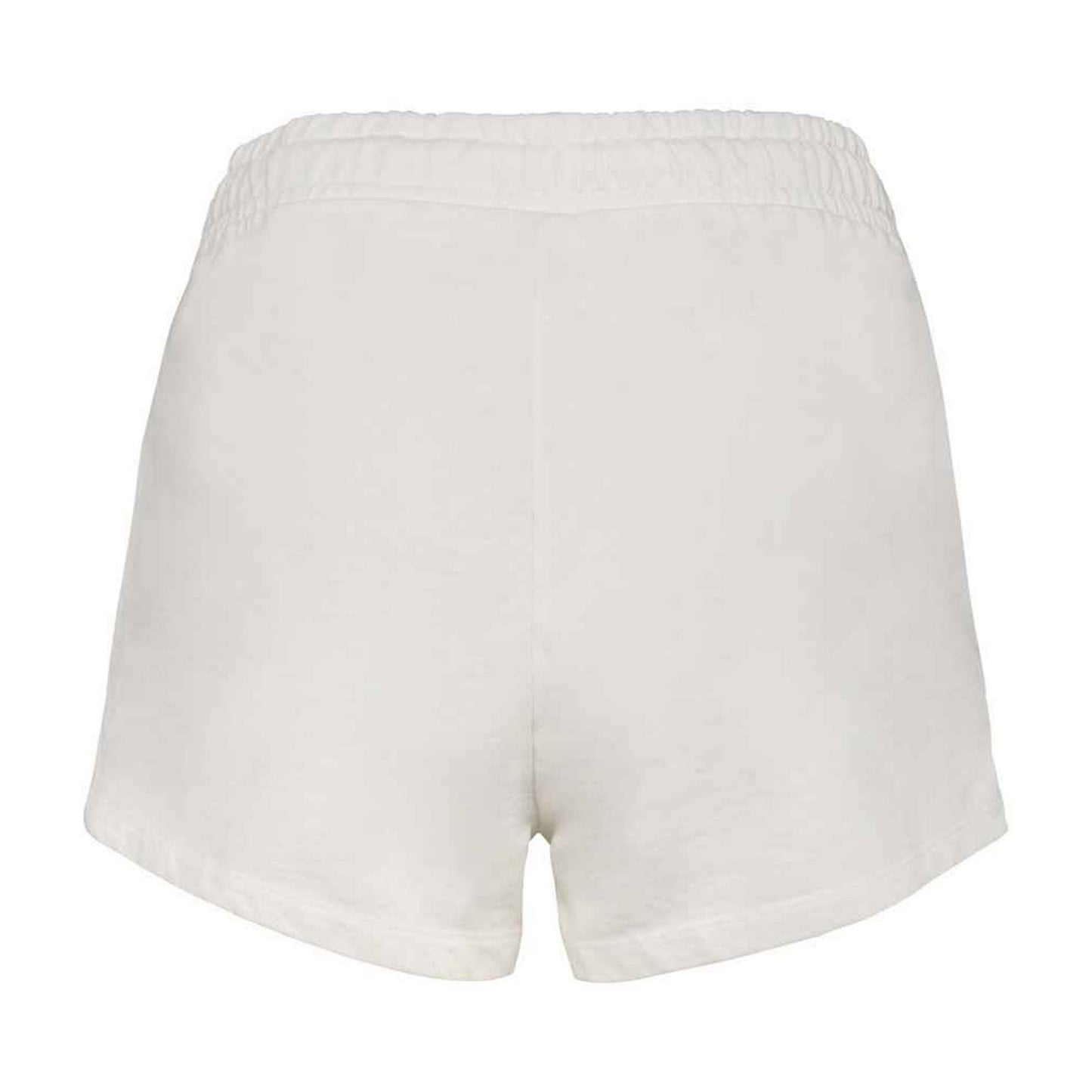 Washed Ivory - Back - Native Spirit Womens-Ladies French Terry Shorts