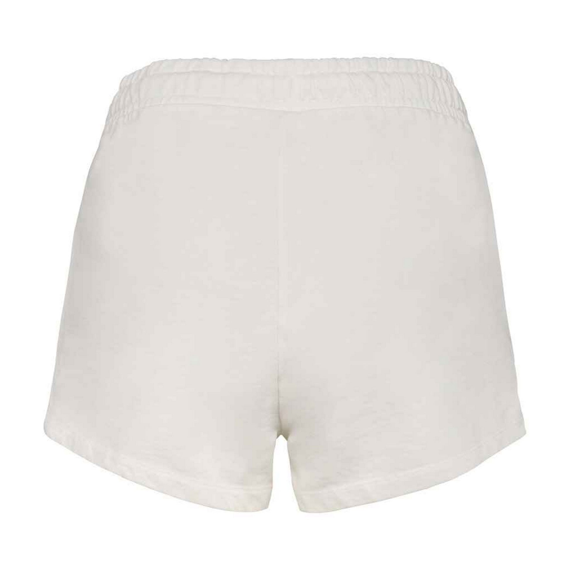 Washed Ivory - Back - Native Spirit Womens-Ladies French Terry Shorts