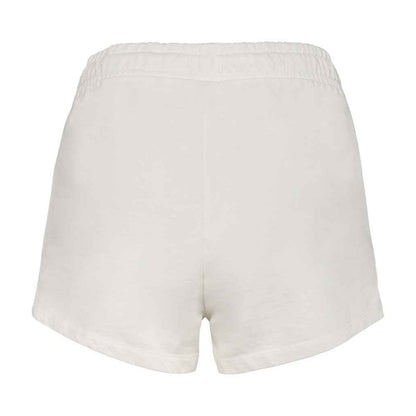 Washed Ivory - Back - Native Spirit Womens-Ladies French Terry Shorts