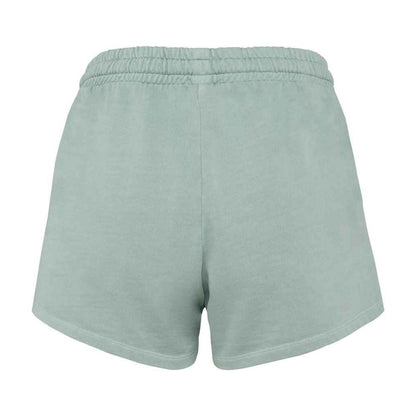 Washed Jade Green - Back - Native Spirit Womens-Ladies French Terry Shorts