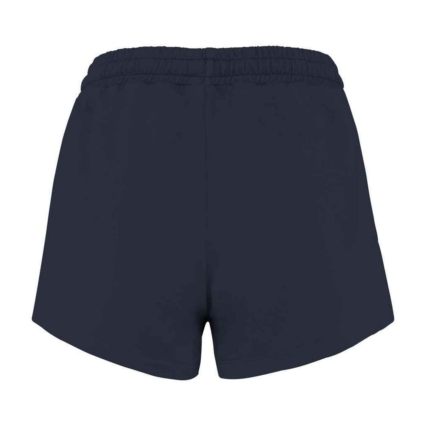 Washed Navy - Back - Native Spirit Womens-Ladies French Terry Shorts