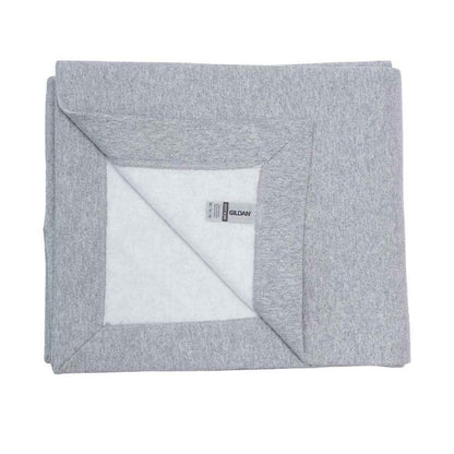 Sports Grey - Front - Gildan Fleece Stadium Blanket