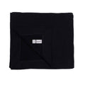 Black - Front - Gildan Fleece Stadium Blanket