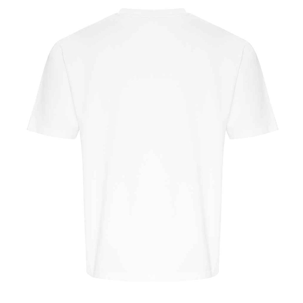 White - Back - Ecologie Unisex Adult Arrow Recycled Heavy Oversized T-Shirt