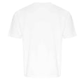 White - Back - Ecologie Unisex Adult Arrow Recycled Heavy Oversized T-Shirt