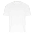 White - Front - Ecologie Unisex Adult Arrow Recycled Heavy Oversized T-Shirt