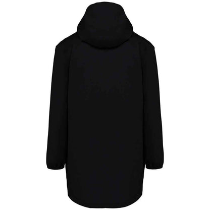 Black - Back - Native Spirit Unisex Adult Eco Friendly Waterproof Jacket