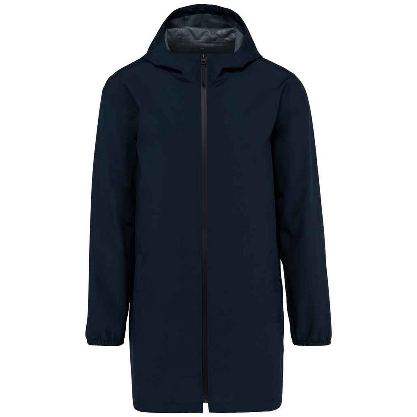 Navy - Front - Native Spirit Unisex Adult Eco Friendly Waterproof Jacket